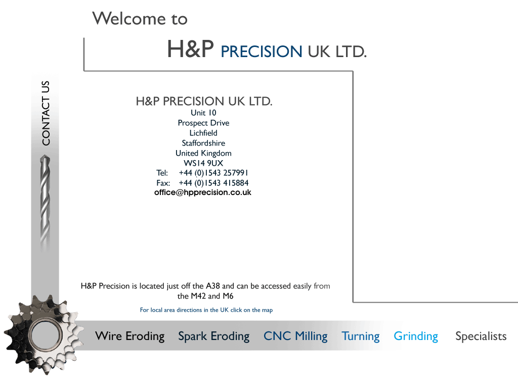 Contact H&P Precision UK Ltd.